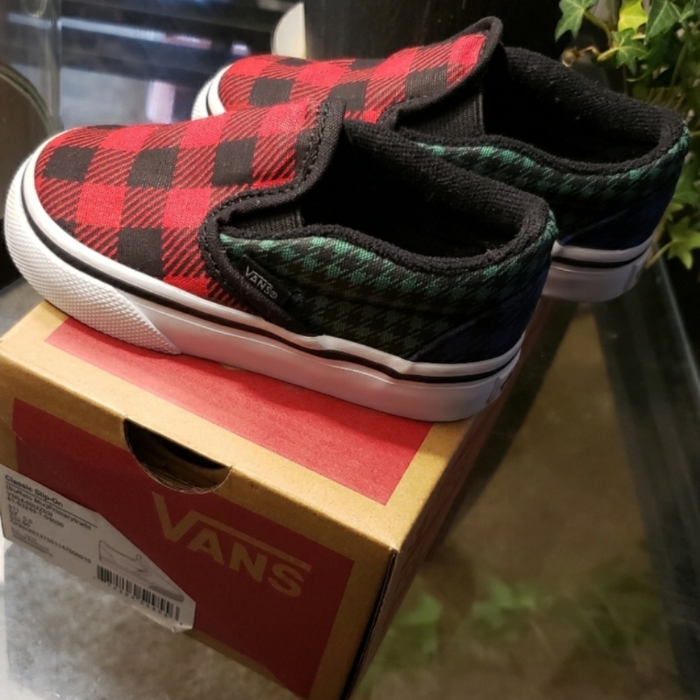 Toddler Vans Buffalo Mix Sneakers